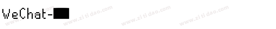 WeChat字体转换