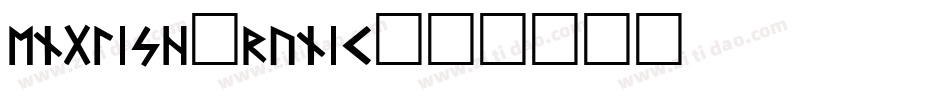 English-Runic字体转换