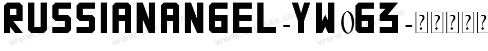 RussianAngel-yw0g3字体转换