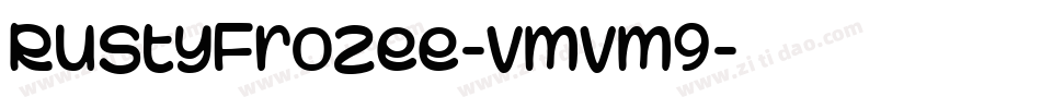 RustyFrozee-vmvm9字体转换
