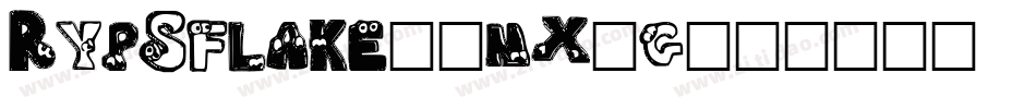 RypSflake4-nX3g字体转换