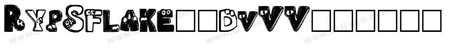 RypSflake7-dvVV字体转换