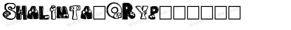 Shalinta-ORyp字体转换