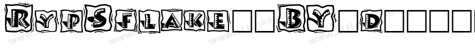 RypSflake3-BY9d字体转换