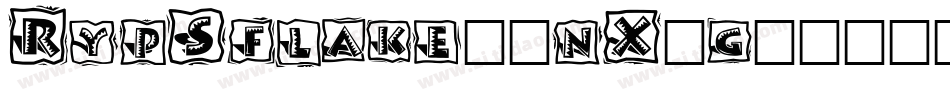 RypSflake4-nX3g字体转换