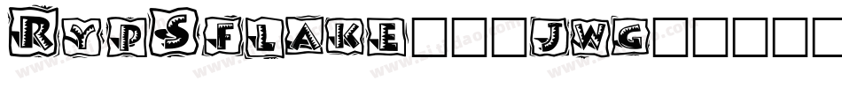 RypSflake5-8jwg字体转换