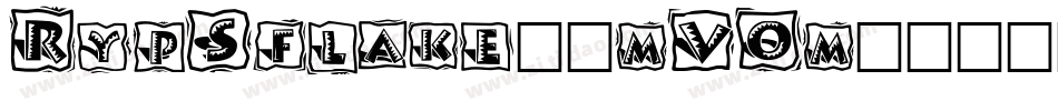 RypSflake6-mVOm字体转换