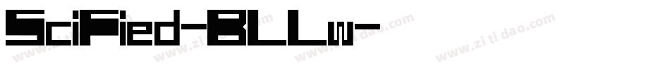 SciFied-BLLw字体转换