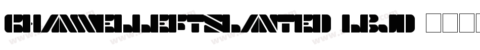 ChannelLeftSlanted-lBjd字体转换