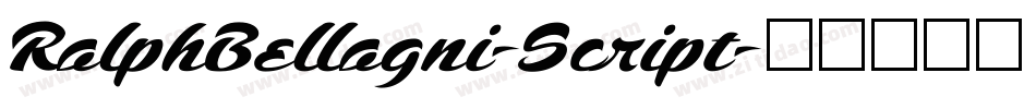 RalphBellagni-Script字体转换