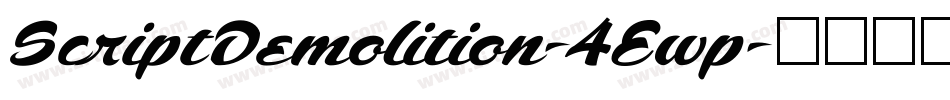 ScriptDemolition-4Ewp字体转换