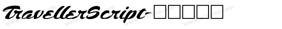 TravellerScript字体转换