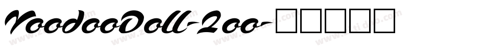VoodooDoll-2oo字体转换