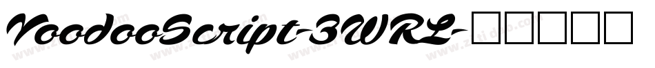 VoodooScript-3WRL字体转换