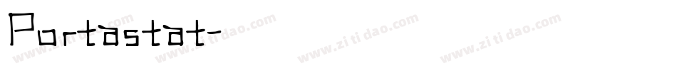 Portastat字体转换