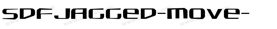 SdfJagged-MoVe字体转换