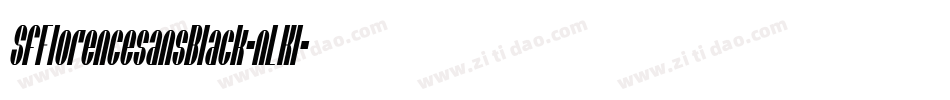 SfFlorencesansBlack-nLK1字体转换 SfFlorencesansBlack-nLK1字体转换