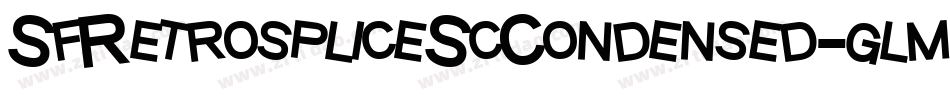 SfRetrospliceScCondensed-glmp字体转换