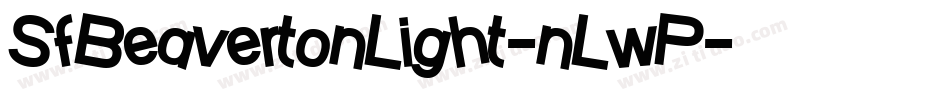 SfBeavertonLight-nLwP字体转换 SfBeavertonLight-nLwP字体转换