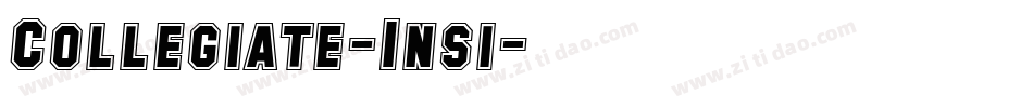 Collegiate-Insi字体转换