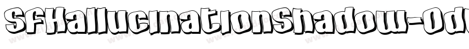 SfHallucinationShadow-0dWd字体转换 SfHallucinationShadow-0dWd字体转换