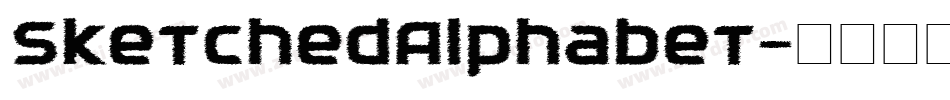 SketchedAlphabet字体转换