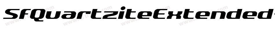 SfQuartziteExtended-84gJ字体转换