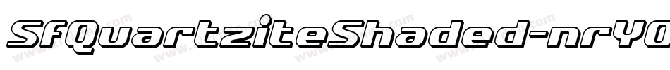 SfQuartziteShaded-nrY0字体转换
