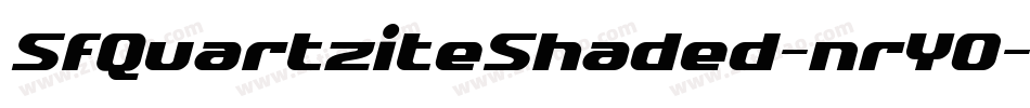 SfQuartziteShaded-nrY0字体转换