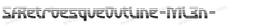 SfRetroesqueOutline-ML3n字体转换