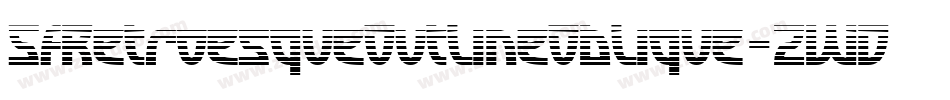 SfRetroesqueOutlineOblique-2WDe字体转换 SfRetroesqueOutlineOblique-2WDe字体转换