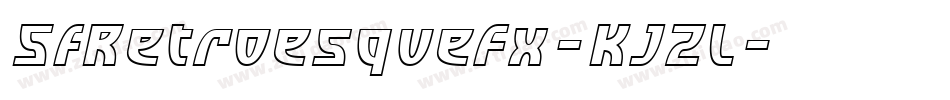 SfRetroesqueFx-KJZl字体转换