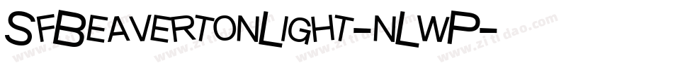 SfBeavertonLight-nLwP字体转换 SfBeavertonLight-nLwP字体转换