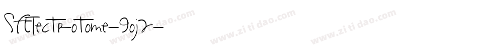 SfElectrotome-9oj2字体转换