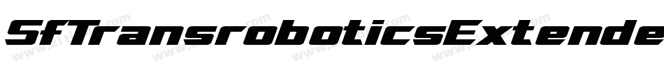 SfTransroboticsExtended-LEw5字体转换 SfTransroboticsExtended-LEw5字体转换