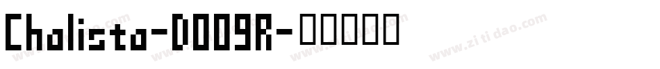 Chalista-DO09R字体转换