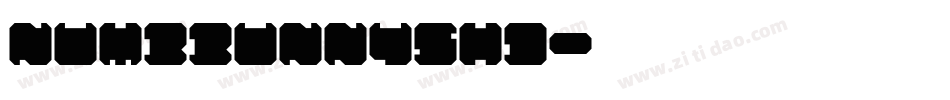 NumbBunnyShD字体转换