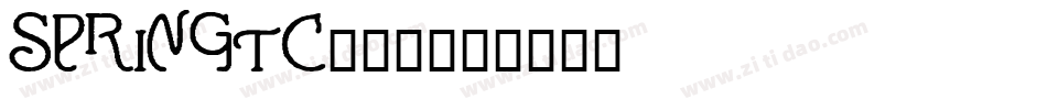 SPRINGTC转换器字体转换