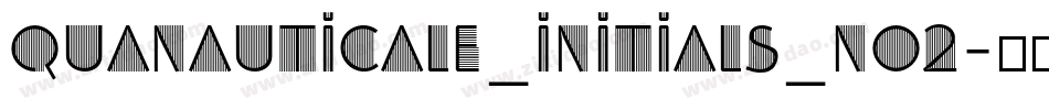 QuaNauticale_Initials_No2字体转换