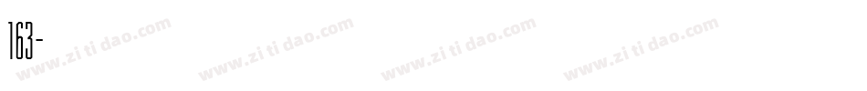 163字体转换