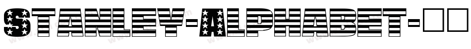Stanley-Alphabet字体转换