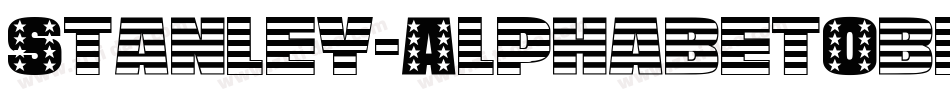 Stanley-AlphabetOblique字体转换