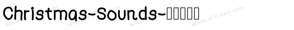 Christmas-Sounds字体转换