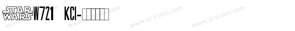 Sw721kci字体转换