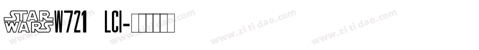 Sw721lci字体转换