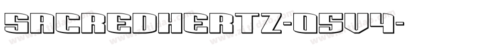 SacredHertz-o5V4字体转换