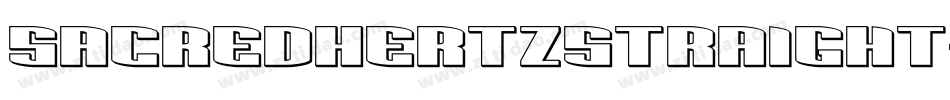 SacredHertzStraight-4oPl字体转换