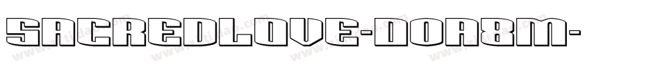 SacredLove-DOa8m字体转换