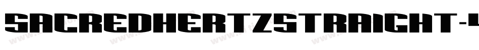 SacredHertzStraight-4oPl字体转换