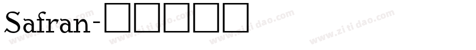 Safran字体转换